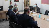 دیدار نوروزی سرپرست شبکه بهداشت و درمان شهرستان دامغان، با شهردار و اعضاء شورای اسلامی شهر امیریه