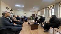 دیدار با مسئولان دستگاه قضایی شهرستان به مناسبت روز قوه قضائیه