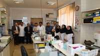 تقدیر مدیر شبکه بهداشت و درمان شهرستان دامغان از پرسنل آزمایشگاه مرکزی مرکز خدمات جامع سلامت شهید چراغیان
