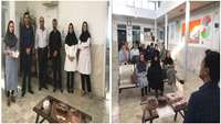 مراسم جشن روز بهورز در مرکز خدمات جامع سلامت شهری- روستایی قمربنی هاشم (ع) شهرستان دامغان