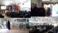 برپایی نمایشگاه خطر سنجی در همایش فشارخون بالا در کانون امام خمینی دامغان