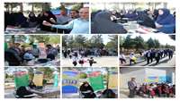 همایش پیاده روی خانوادگی در شهرستان دامغان برگزار شد.