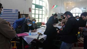 حضور ریاست دانشگاه در چهل و یکمین برنامه کاروان خدمت استانداری سمنان