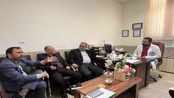 حضور معاون بهداشتی دانشگاه در دامغان