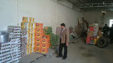  کشف انبار مواد غذایی تاریخ گذشته