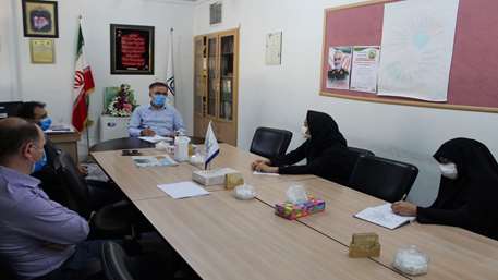  جلسه بررسی مسائل و مشکلات مرکز منتخب 16 ساعته سیدالشهداء مرکز غربالگری کووید-19